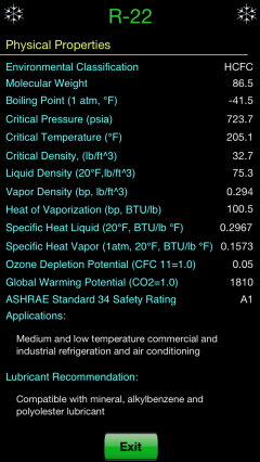 refrigerant-properties